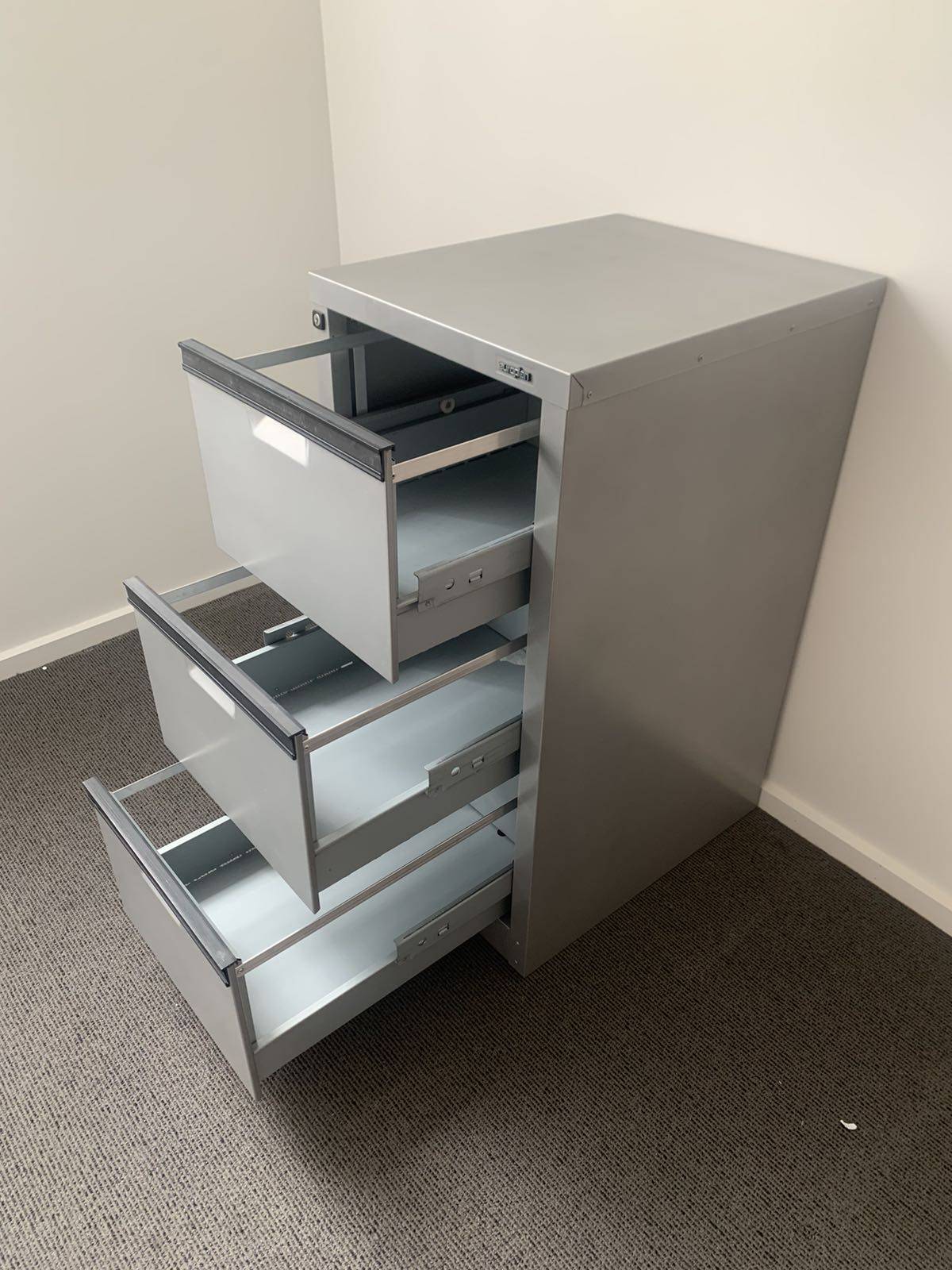 3 drawer filing cabinet by Europlan